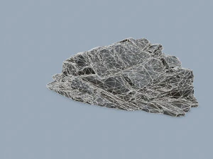 Cliff rocks 3D Model