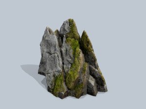 Cliff rocks 3D 모델