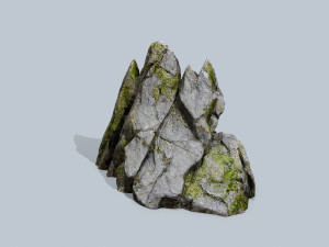 Cliff rocks 3D 모델