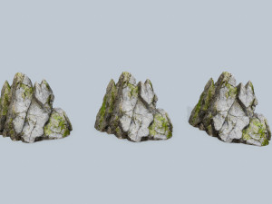 Cliff rocks 3D 모델
