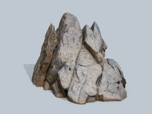 Egyptian desert rocks 3D Model