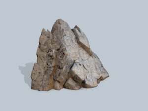 Egyptian desert rocks 3D Model