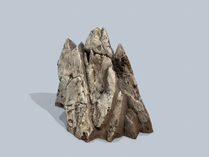Egyptian desert rocks 3D Model