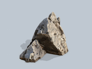Egyptian desert rocks 3D Model