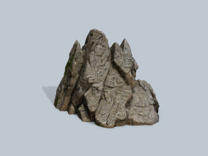 Maya Rocks 3D मॉडल