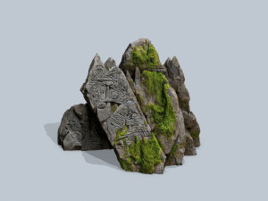 Maya Rocks 3D मॉडल