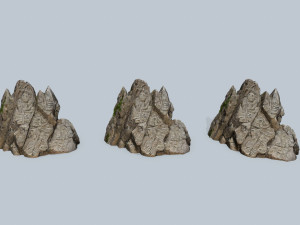 Maya Rocks 3D मॉडल