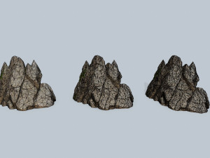 Maya Rocks 3D मॉडल