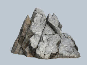 Cliff rocks 3D Model