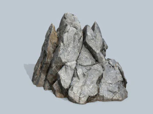 Cliff rocks 3D Model