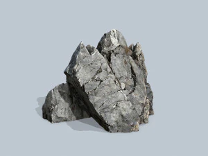 Cliff rocks 3D Model