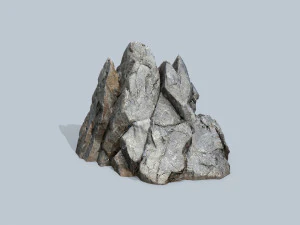 Cliff rocks 3D Model