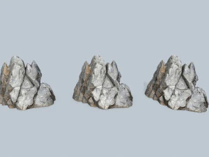Cliff rocks 3D Model