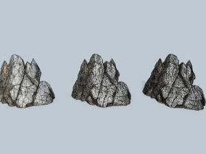Cliff rocks 3D Model