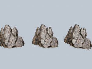 Cliff rocks 3D मॉडल