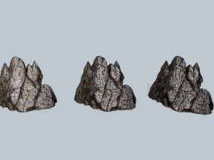 Cliff rocks 3D मॉडल