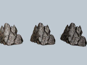Rocce della scogliera Modello 3D