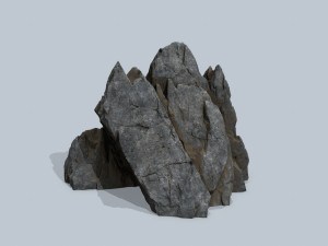 Cliff rocks 3D Модель