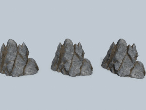 Cliff rocks 3D Модель