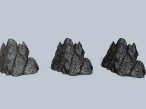 Cliff rocks 3D Модель
