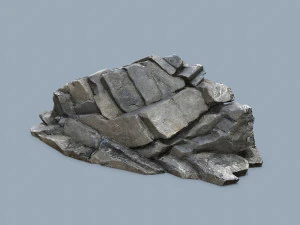 Cliff rocks 3D Model
