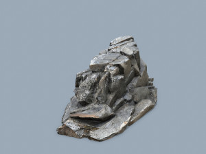 Cliff rocks Model 3D