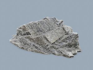 Cliff rocks Model 3D