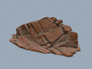 Desert rocks 3D Model