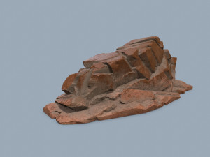 Desert rocks Model 3D