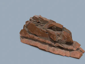 Desert rocks 3D Model