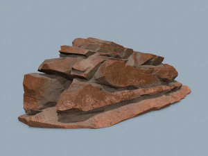 Desert rocks 3D Model
