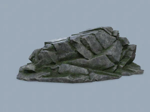 Cliff rocks 3D Model