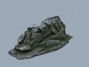 Cliff rocks 3D Model