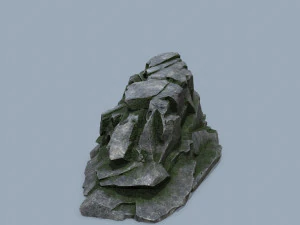 Cliff rocks 3D Model