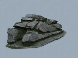 Cliff rocks 3D Model