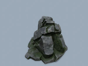 Cliff rocks 3D Model