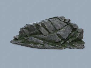 Cliff rocks 3D Model