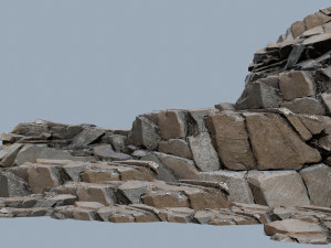 Cliff rocks 3D मॉडल