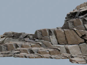 Rocce della scogliera Modello 3D