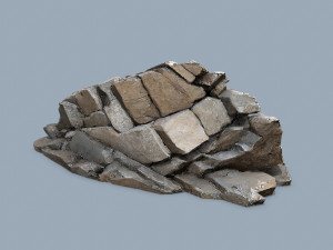Cliff rocks 3D मॉडल