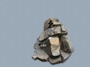 Cliff rocks 3D Model