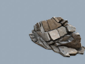 Cliff rocks 3D मॉडल