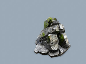 Forest rocks Modelo 3D