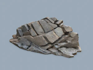 Desert rocks 3D Model