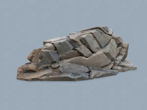 Desert rocks 3D Model