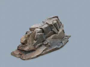 Desert rocks 3D Model