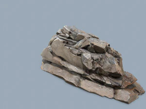 Desert rocks 3D Model