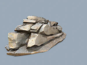 Desert rocks 3D Model