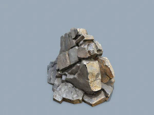 Desert rocks 3D Model