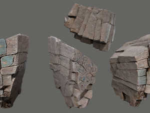 Egyptian desert rocks 3D Модель